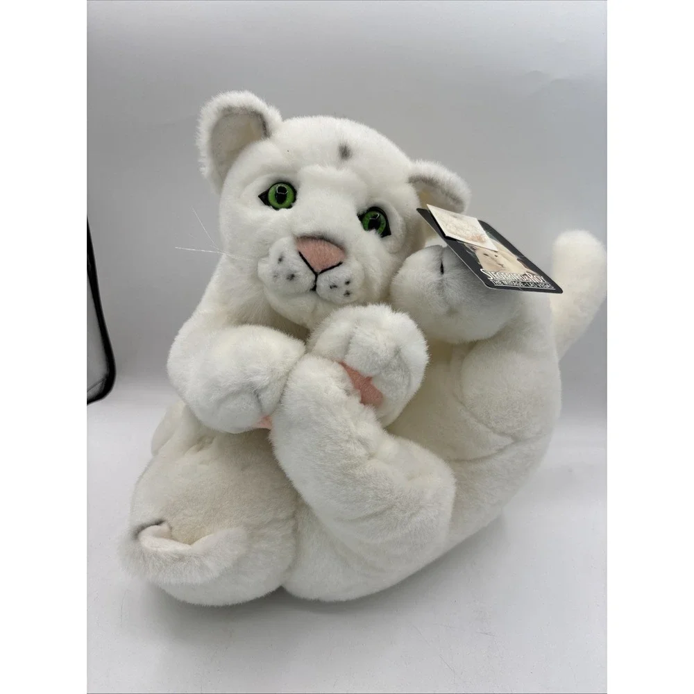 Authentic Siegfried and Roy Tussling Tiger Cubs Plush Set NWT Brand New READ